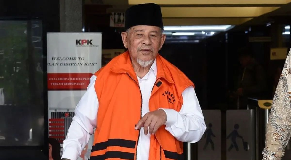 Gubernur Maluku Utara nonaktif Abdul Gani Kasuba. (Antara) 