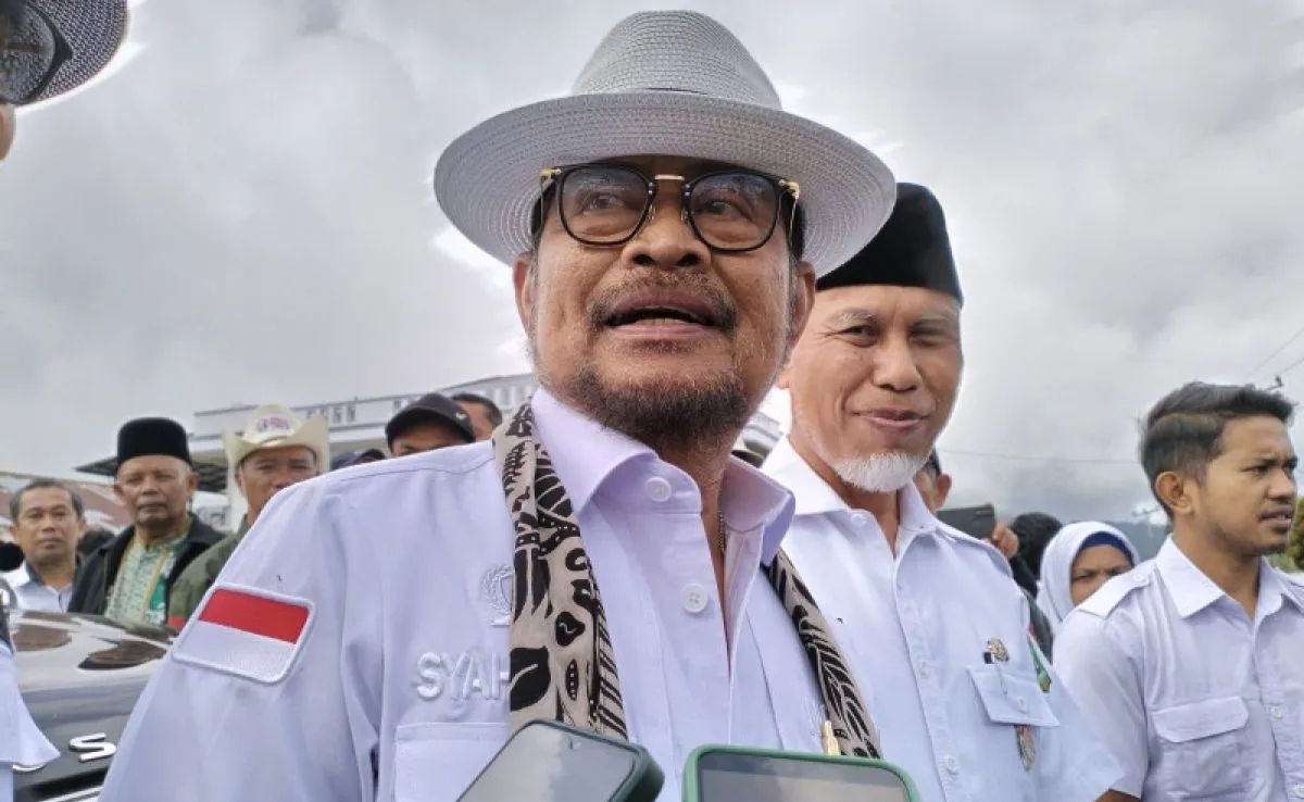 Mantan Menteri Pertanian (Mentan) Syahrul Yasin Limpo (SYL). (Antara) 