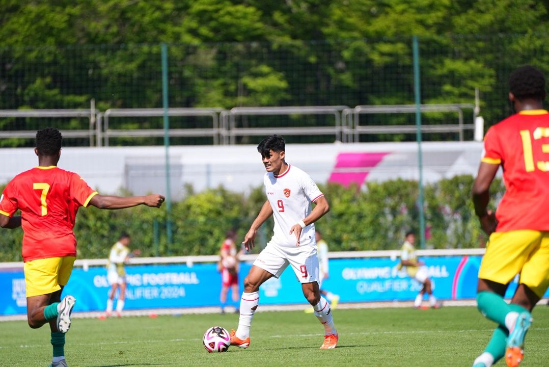 Timnas Indonesia U-23 kalah 0-1 dari Guinea di babak playoff Olimpiade Paris 2024. <b>(Dok PSSI)</b>