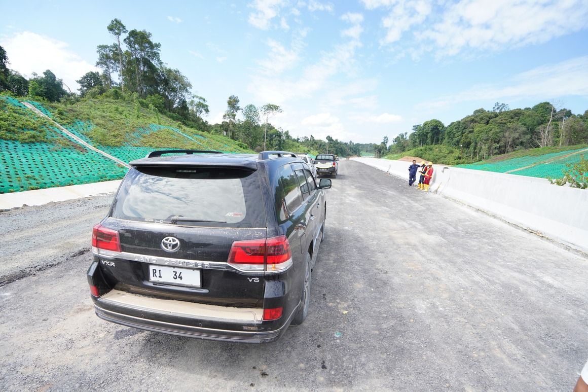 Progres pembangunan Jalan Tol IKN capai 81 persen