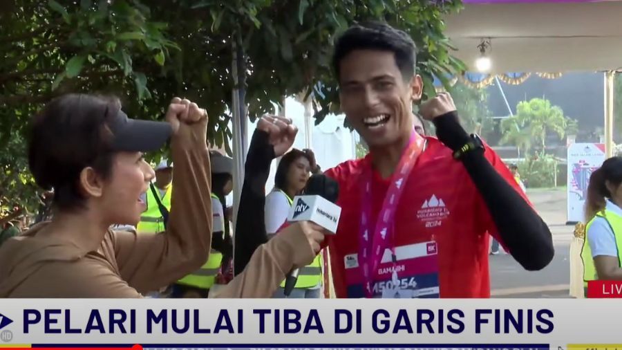 kategori putra, pelari muda berbakat, Elisar Gamasi <b>(Youtube/Nusantara TV)</b>