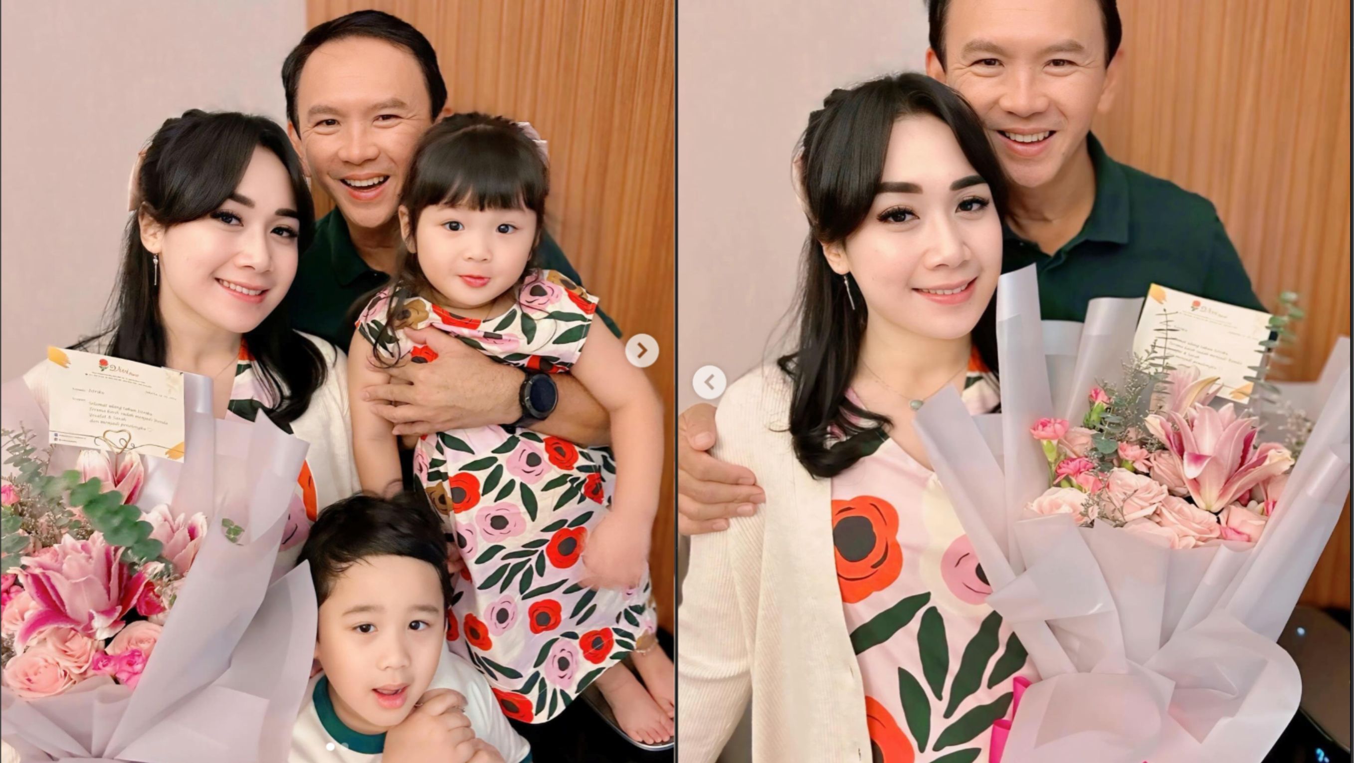 Basuki Tjahaja Purnama alias Ahok dan Puput Nastiti Devi <b>(Tangkapan Layar: Instagram)</b>