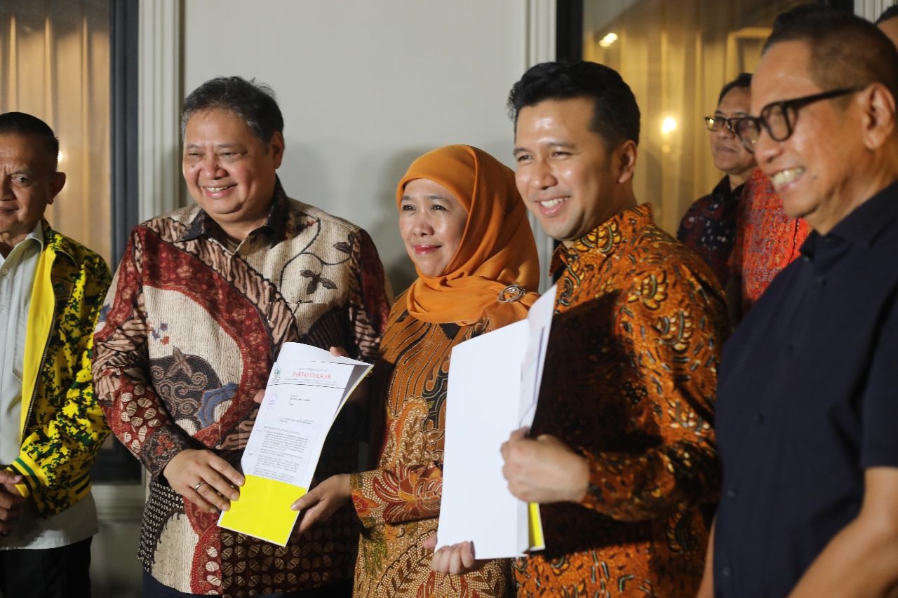 Golkar dukung Khofifah-Emil <b>(ntvnews/Bagas)</b>