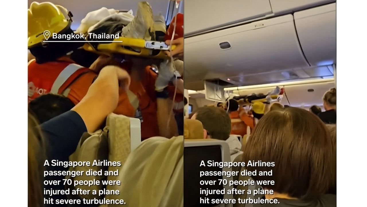 Penumpang Pesawat Singapore Airlines yang Tewas <b>(Tangkapan Layar: Instagram @insider)</b>