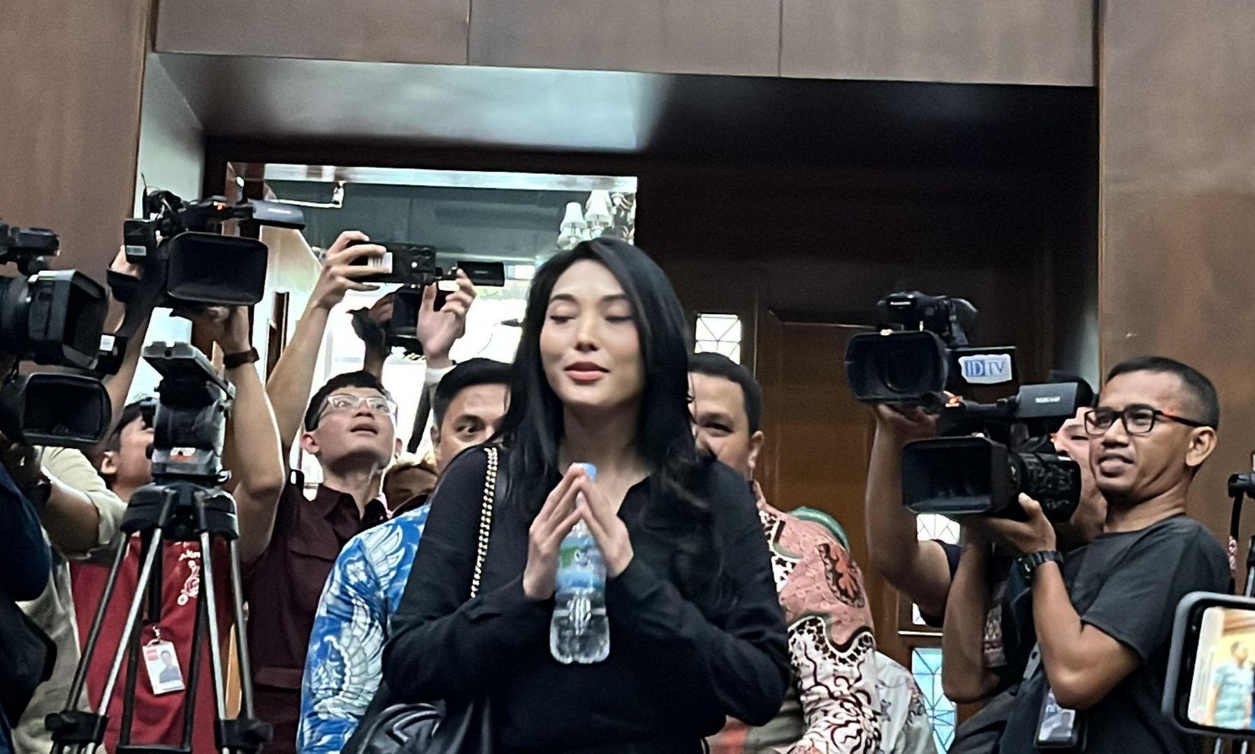 Biduan Nayunda Nabila Nizrinah saat bersaksi di sidang dugaan korupsi yang menjerat SYL.