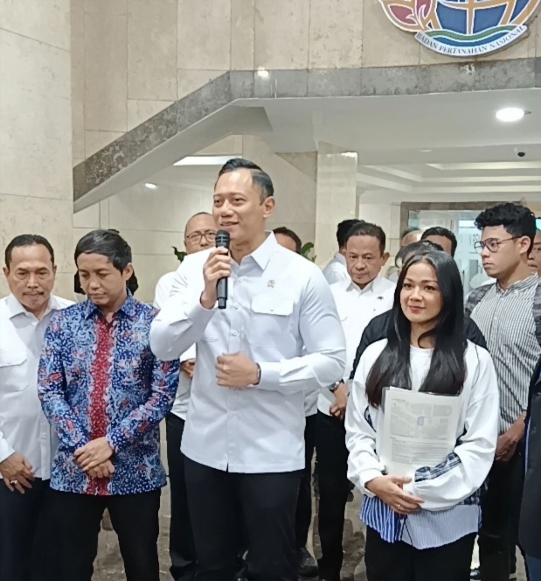 Agus Harimurti Yudhoyono dan Nirina Zubir