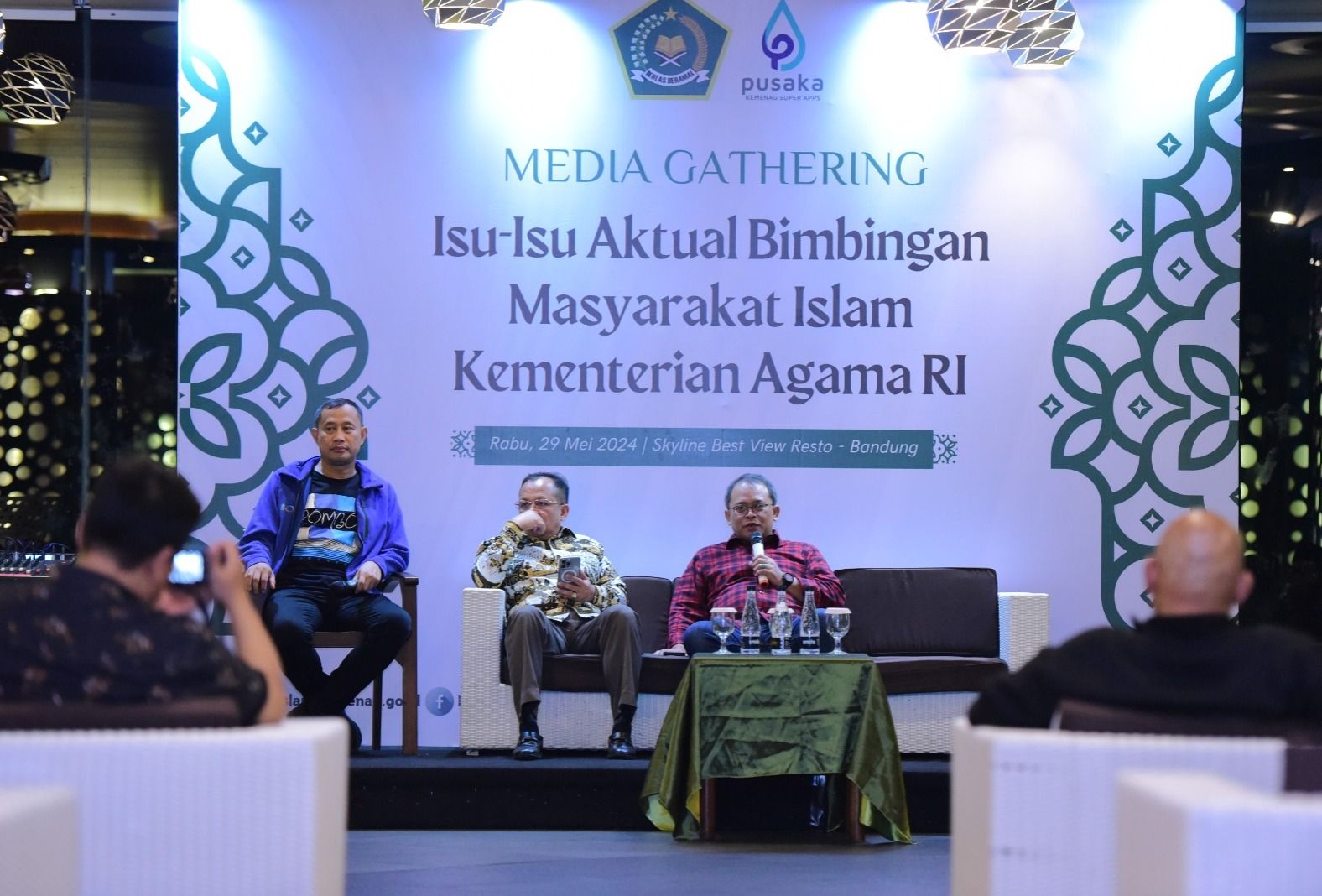 Acara Bimbingan Masyarakat Islam di Kemenag RI <b>(Website Kementerian Agama)</b>