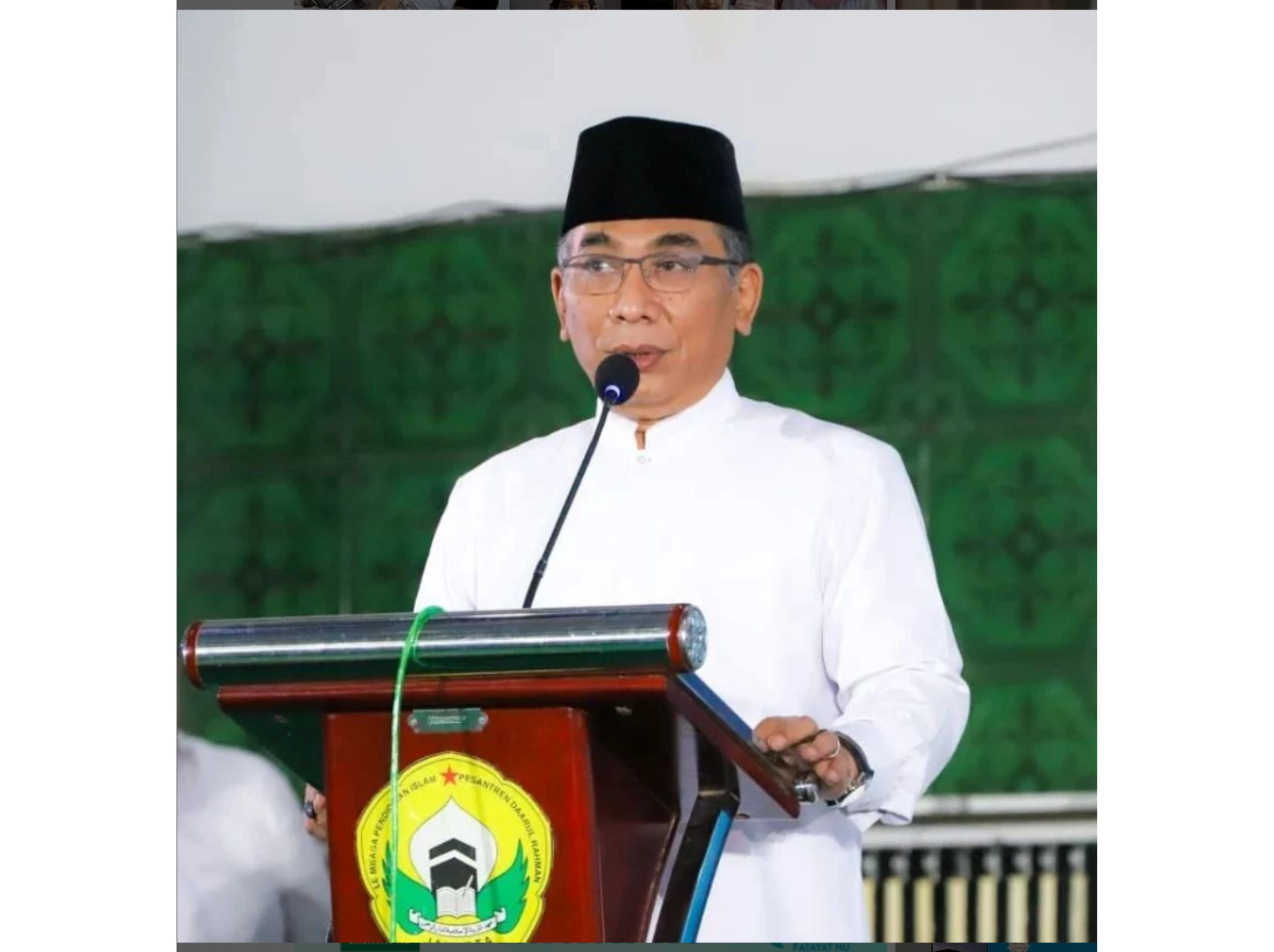 Ketua Umum PBNU Gus Yahya <b>(Instagram @gusyahyastaquf)</b>