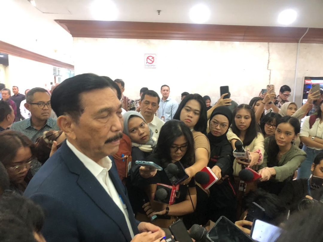 Luhut Binsar Pandjaitan Menteri Koordinator Bidang Kemaritiman dan Investasi Indonesia <b>(NTVnews.id)</b>