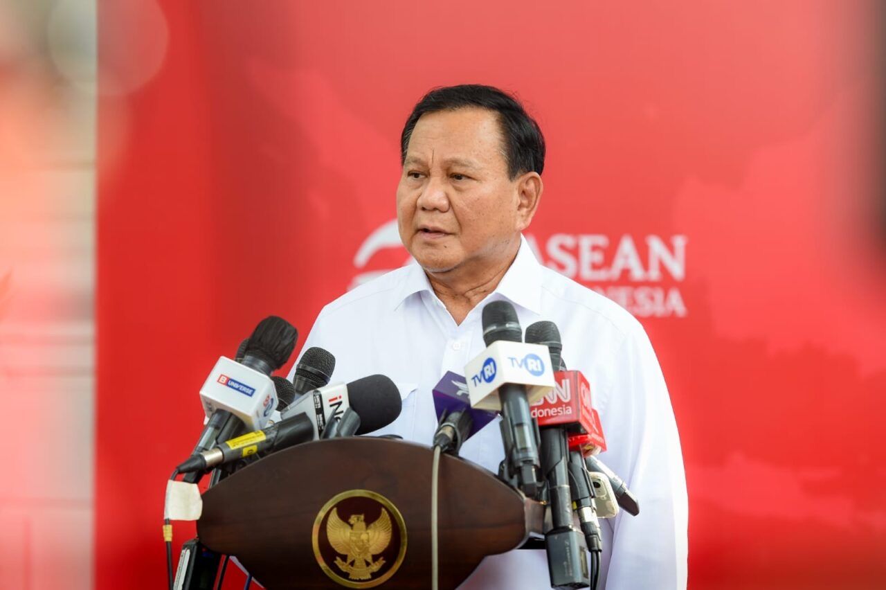 Prabowo di Istana <b>(Dokumentasi tim Prabowo)</b>