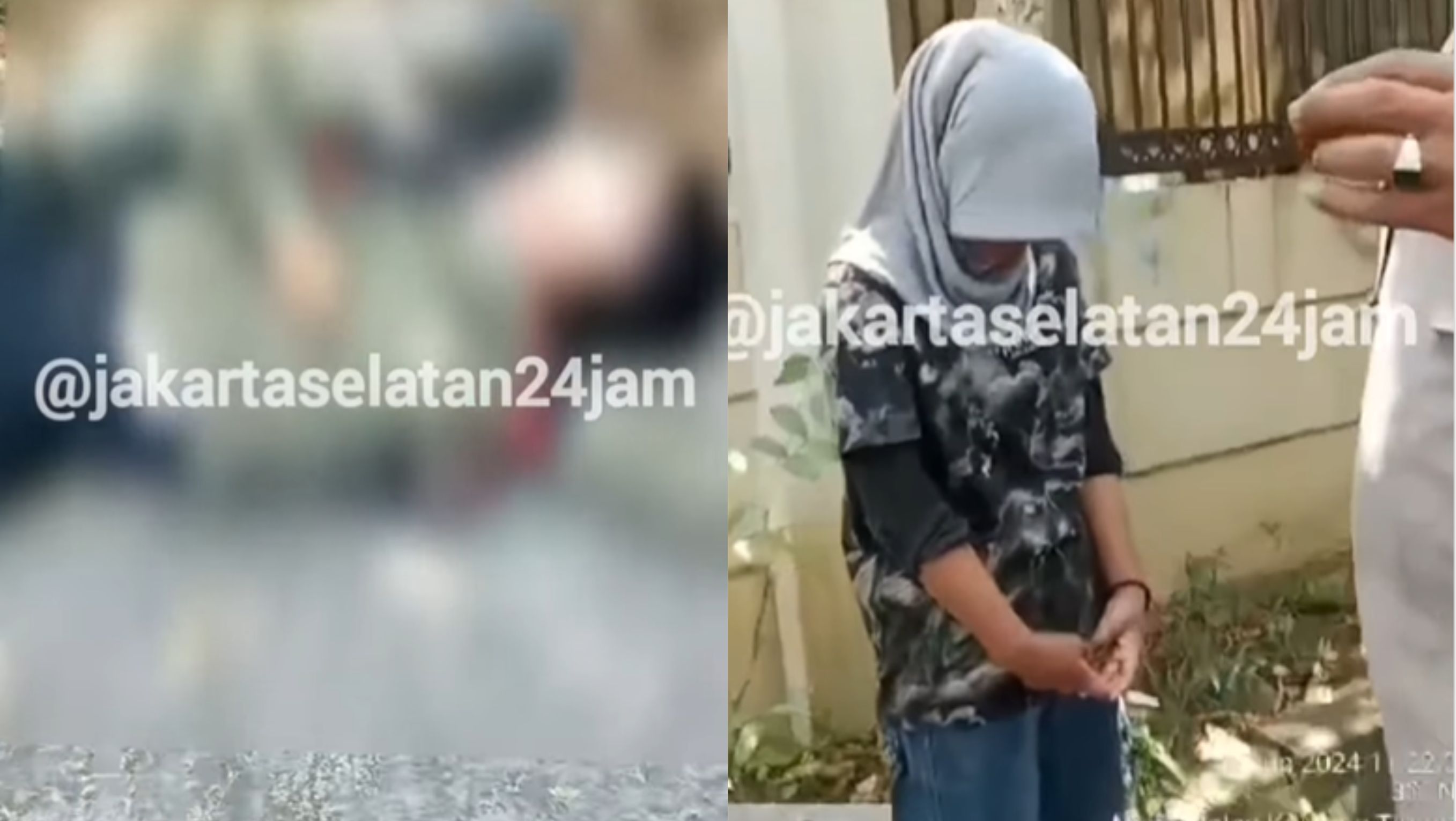 Pelajar dikeroyok di Jaksel <b>(Tangkapan Layar: Instagram)</b>