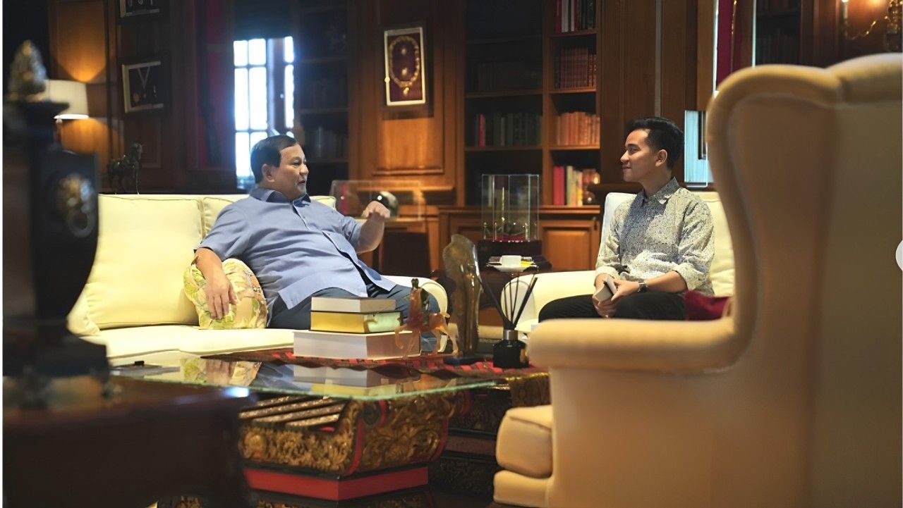 Prabowo Subianto dan Gibran Rakabuming <b>(Tangkapan Layar: Instagram)</b>