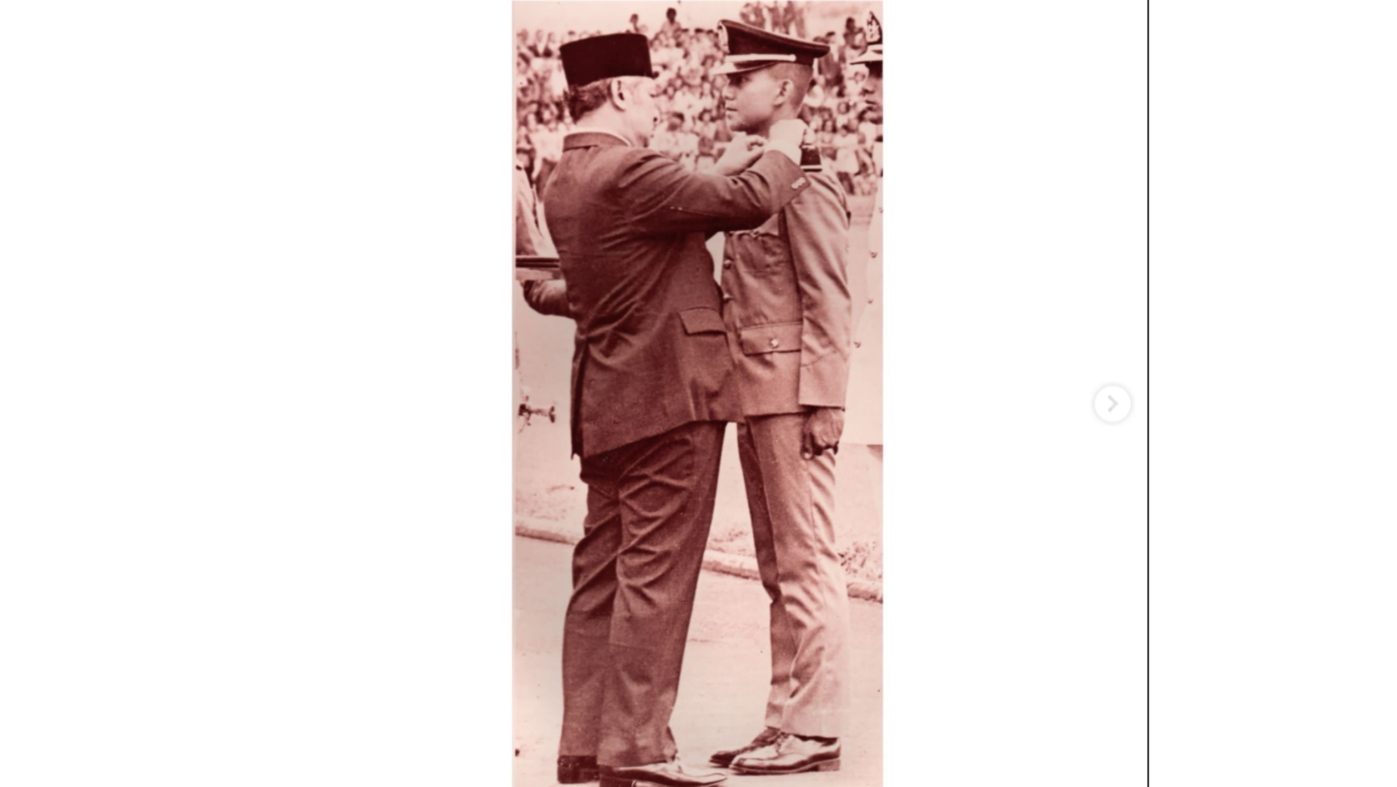 Prabowo dan Soeharto <b>(Tangkapan Layar: Instagram)</b>