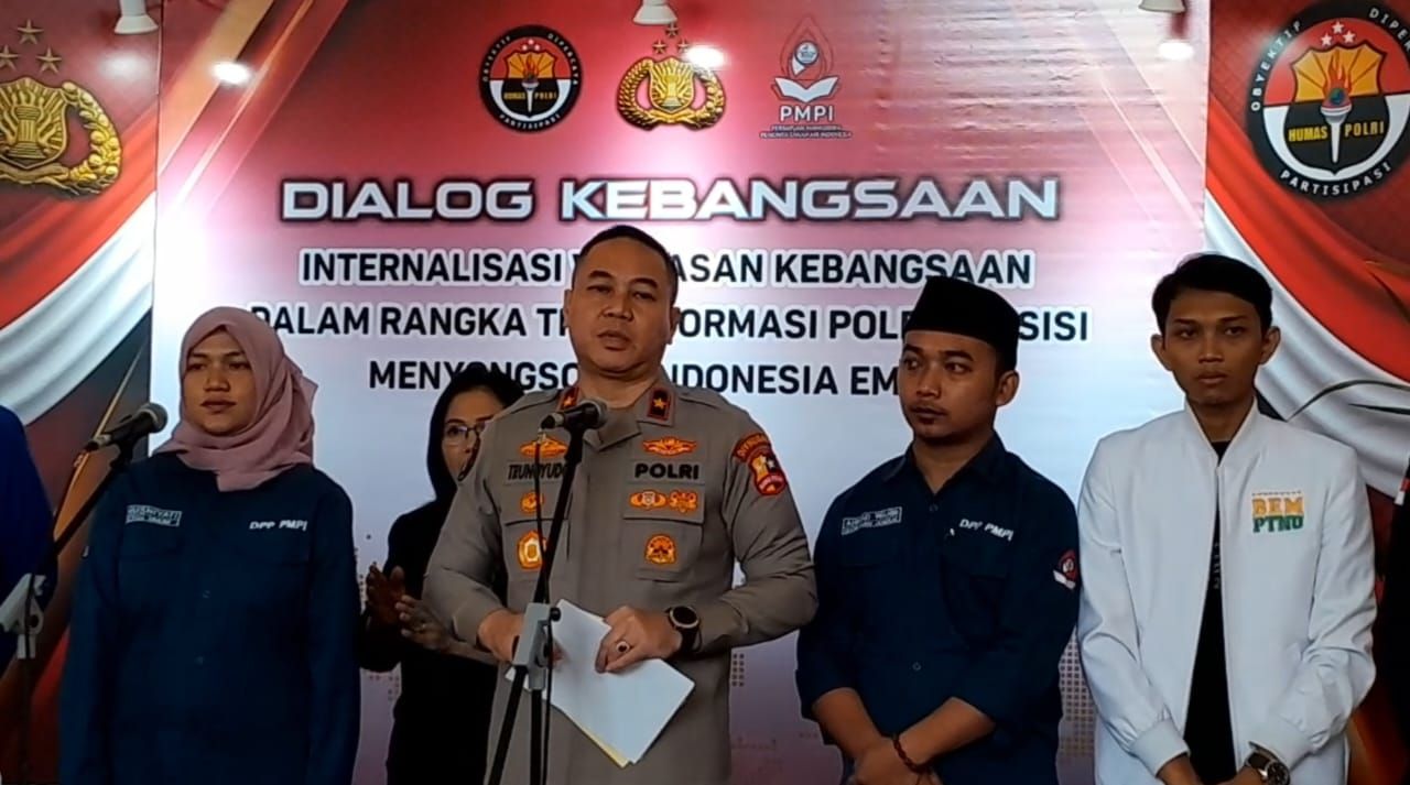 Karopenmas Divhumas Polri, Brigjen Pol. Trunoyudo Wisnu Andiko <b>(NTVNews.id/ Adiansyah)</b>