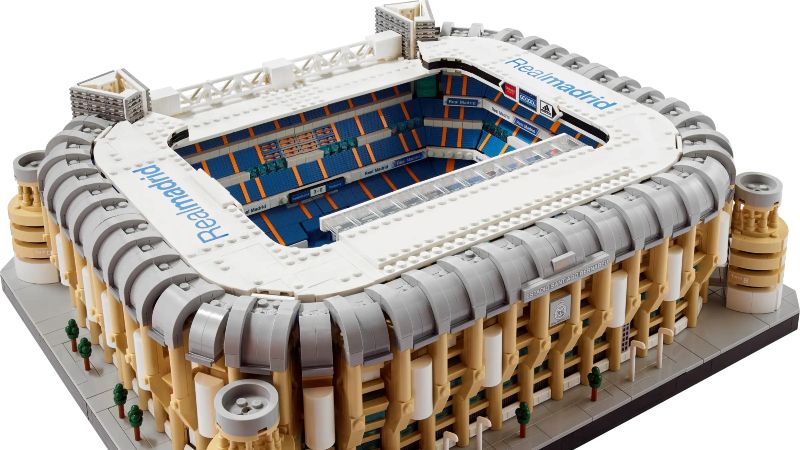 Lego Stadion Santiago Bernab&eacute;u. <b>(Lego)</b>