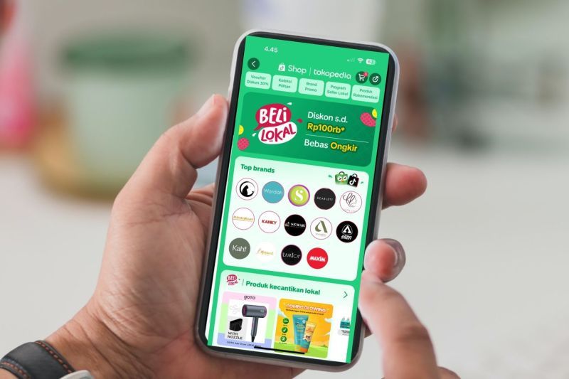 Tokopedia paparkan kinerja belanja semester I 2024 di platformnya baik di Tokopedia maupun di ShopTokopedia. (ANTARA/HO-Tokopedia)  <b>((ANTARA/HO-Tokopedia))</b>