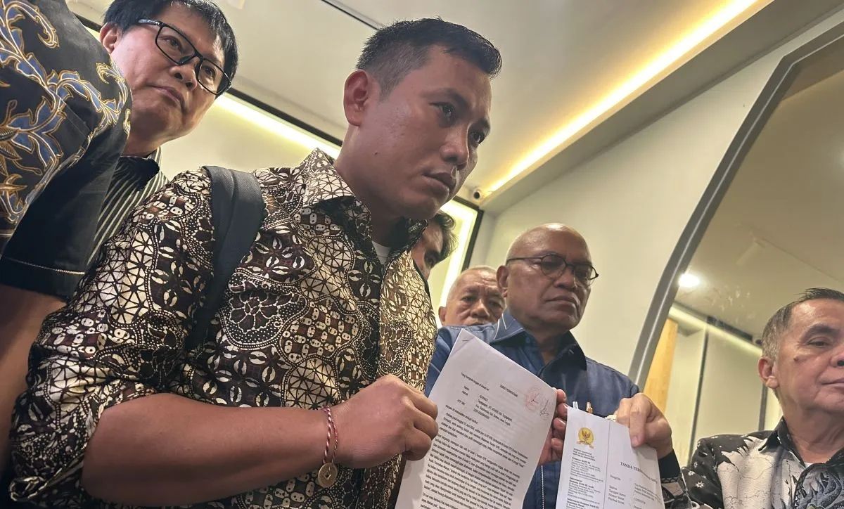 Staf Sekjen PDIP Hasto Kristiyanto, Kusnadi. (Antara) 