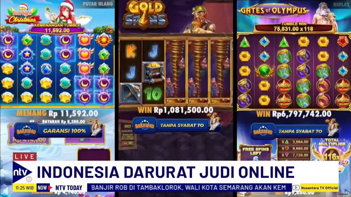 Tren judi online di Indonesia setiap tahun semakin meningkat.