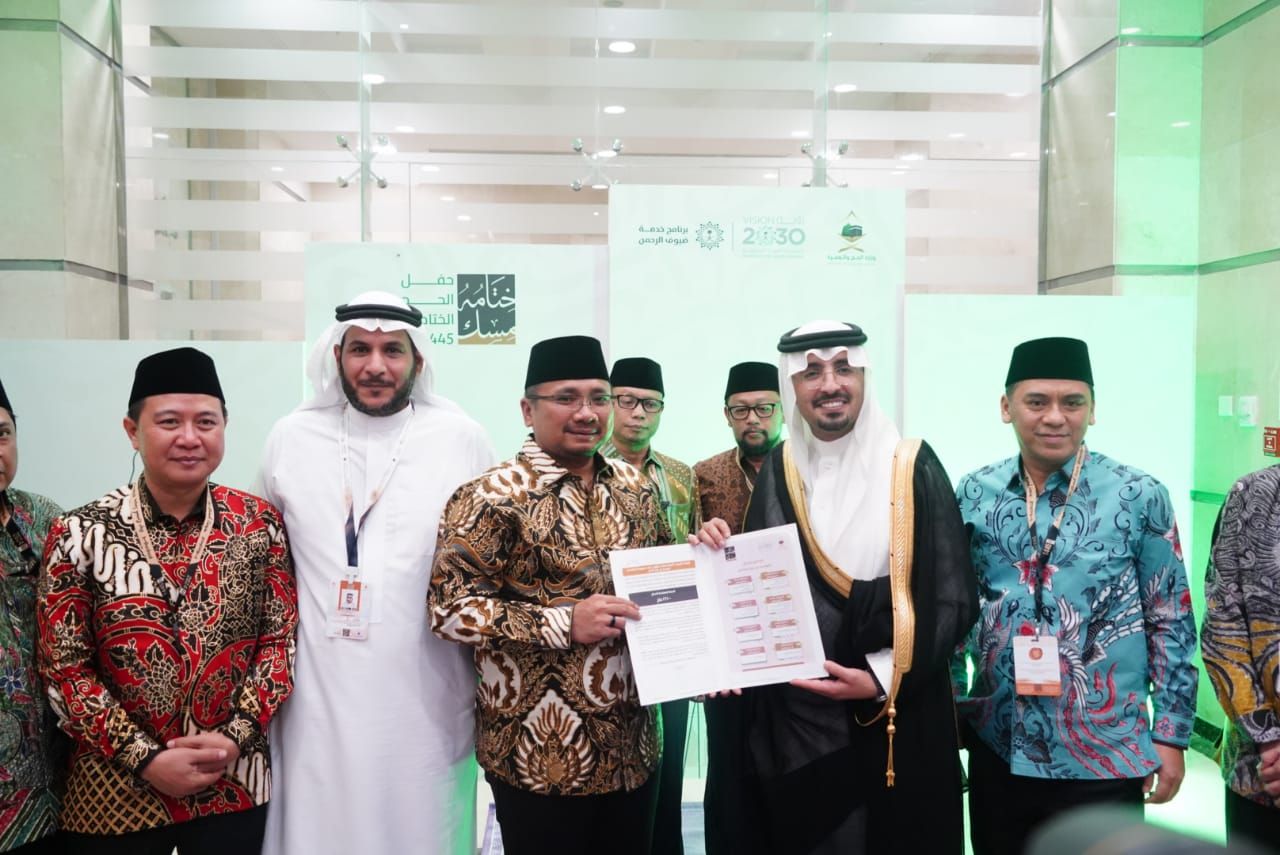 Menag bertemu perwakilan dari Arab Saudi <b>(Dokumentasi Kementerian Agama)</b>