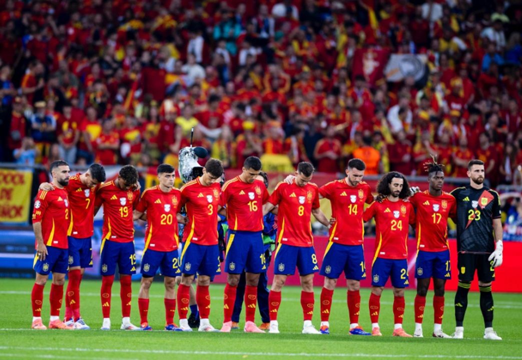 Timnas Spanyol menang 1-0 atas Italia di Euro 2024 <b>(Twitter RFEF)</b>