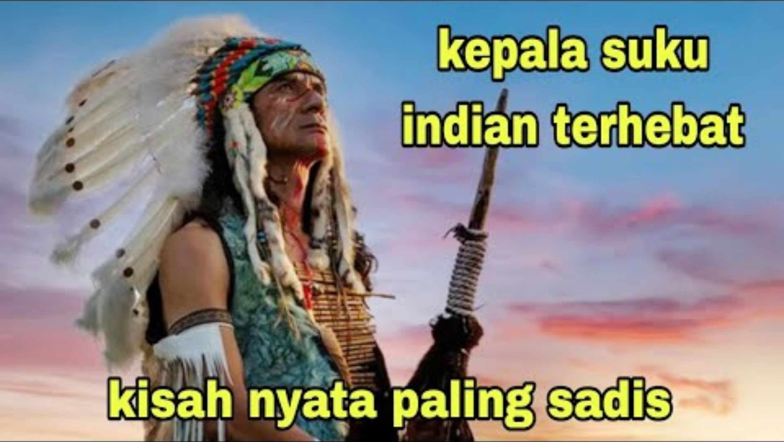 Suku Indian <b>(Tangkapan Layar: YouTube)</b>