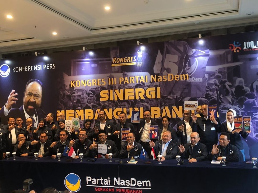 Konferensi Pra Kongres Partai NasDem <b>(NTVnews.id)</b>