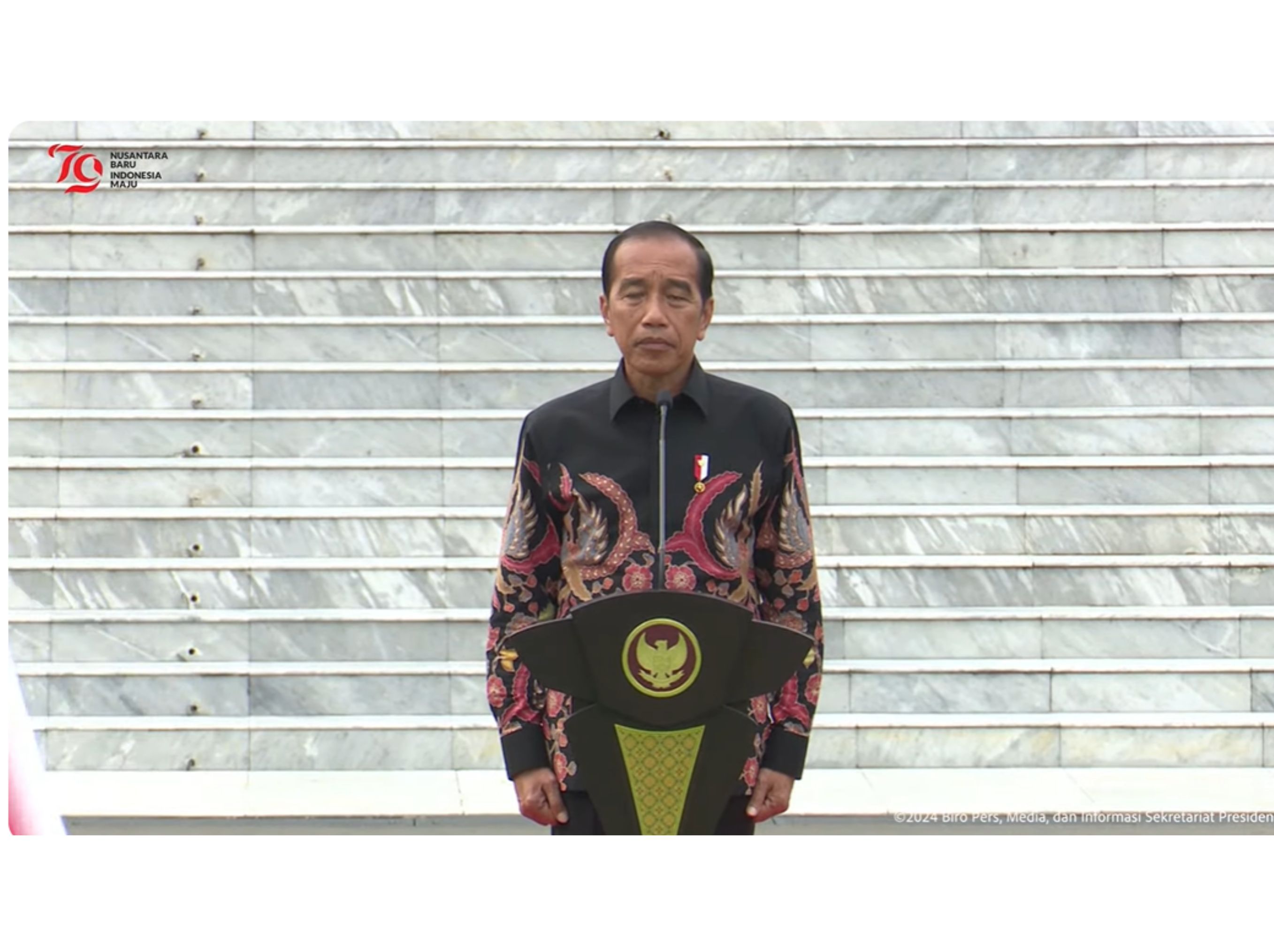 Presiden Jokowi <b>(Youtube Sekretariat Presiden)</b>