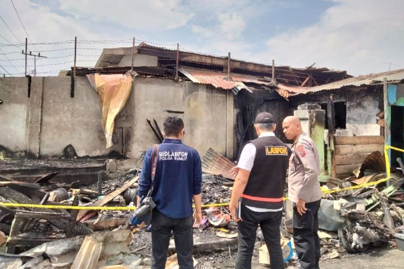 Rumah wartawan di Sumatera Utara dibakar <b>(ANTARA)</b>