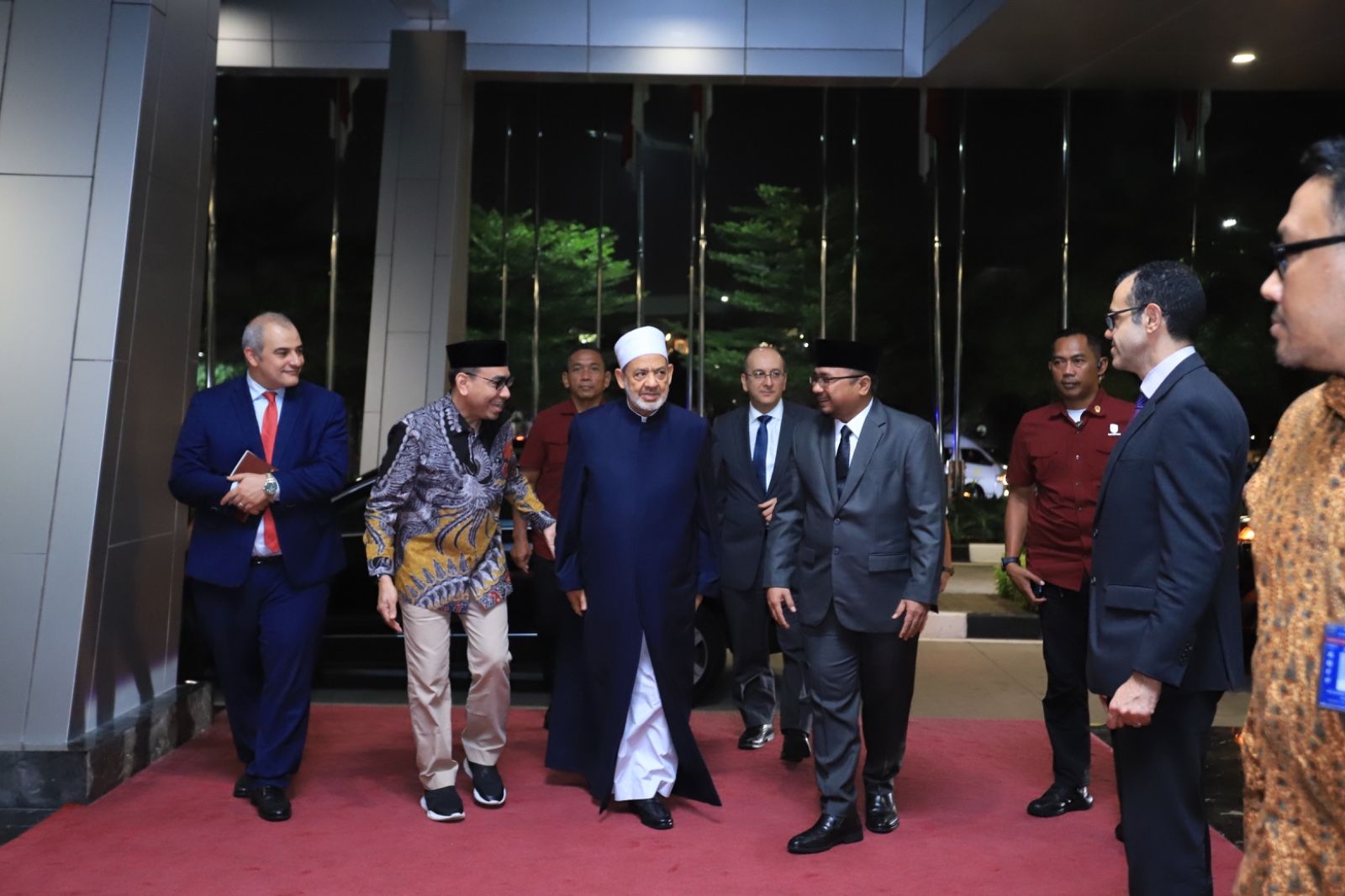 Kunjungan Grand Syekh Al Azhar Bawa Pesan Toleransi dan Moderasi <b>(dokumentasi)</b>