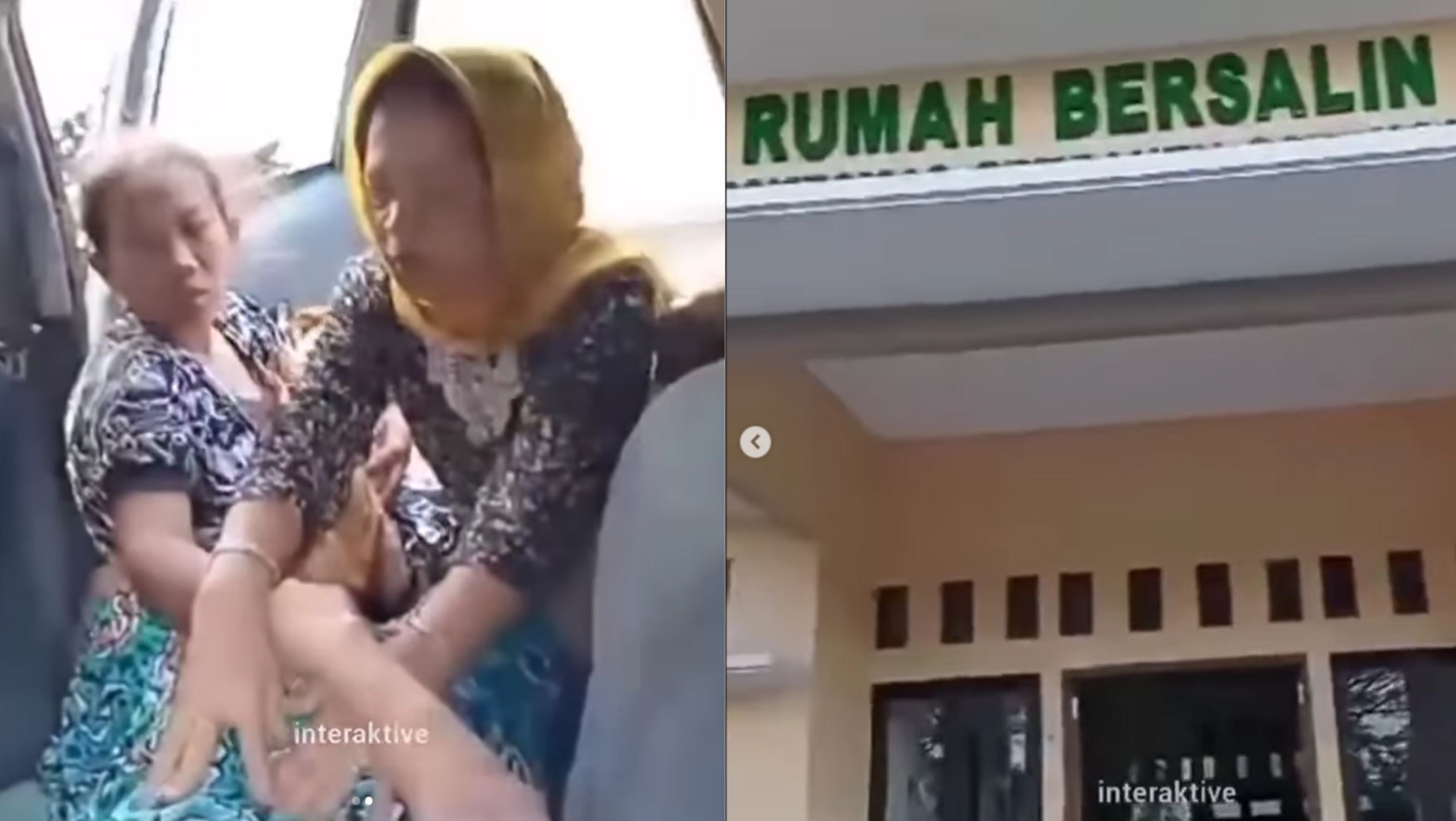 Seorang Ibu Melahirkan di Dalam Mobil <b>(Instagram)</b>