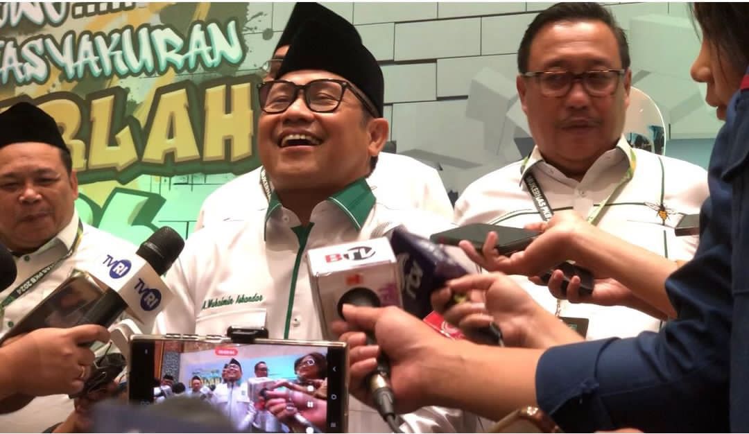 Muhaimin Iskandar atau Cak Imin di Harlah PKB ke-26 <b>(NTVnews.id)</b>