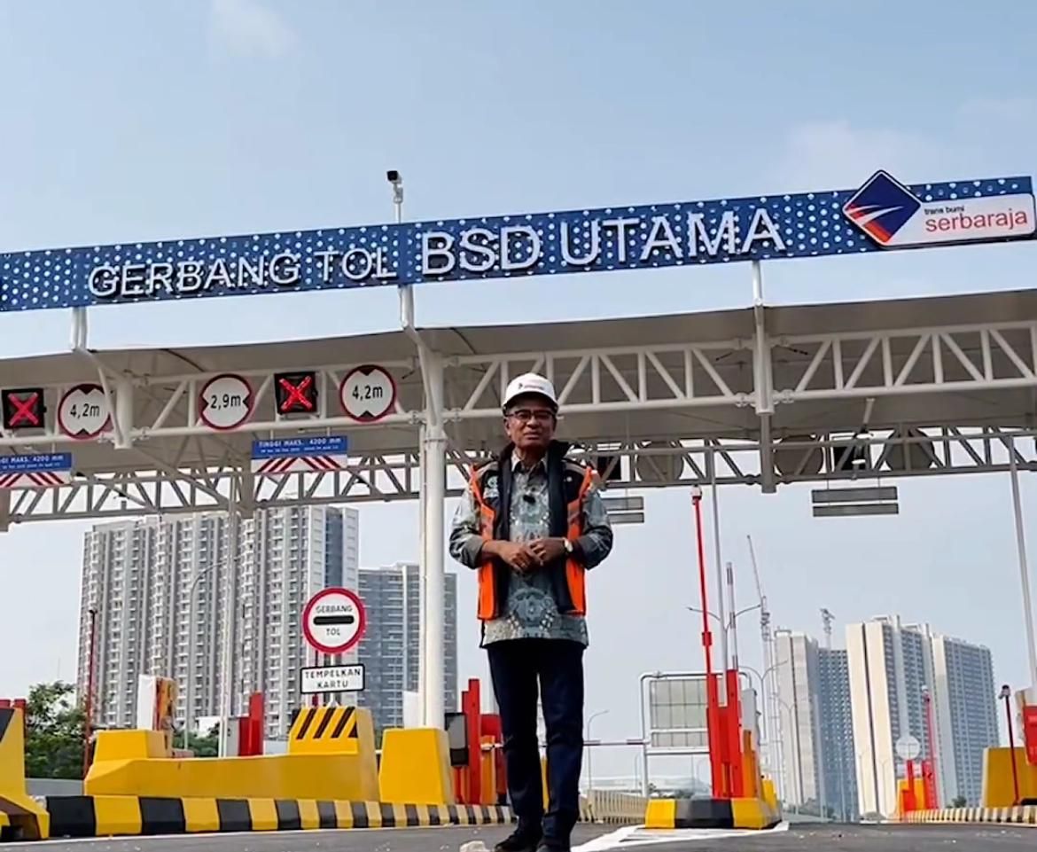 Mantan Menteri Perindustrian Saleh Husin saat  berada di Serbaraja 1B (Instagram @Salehhusin63)