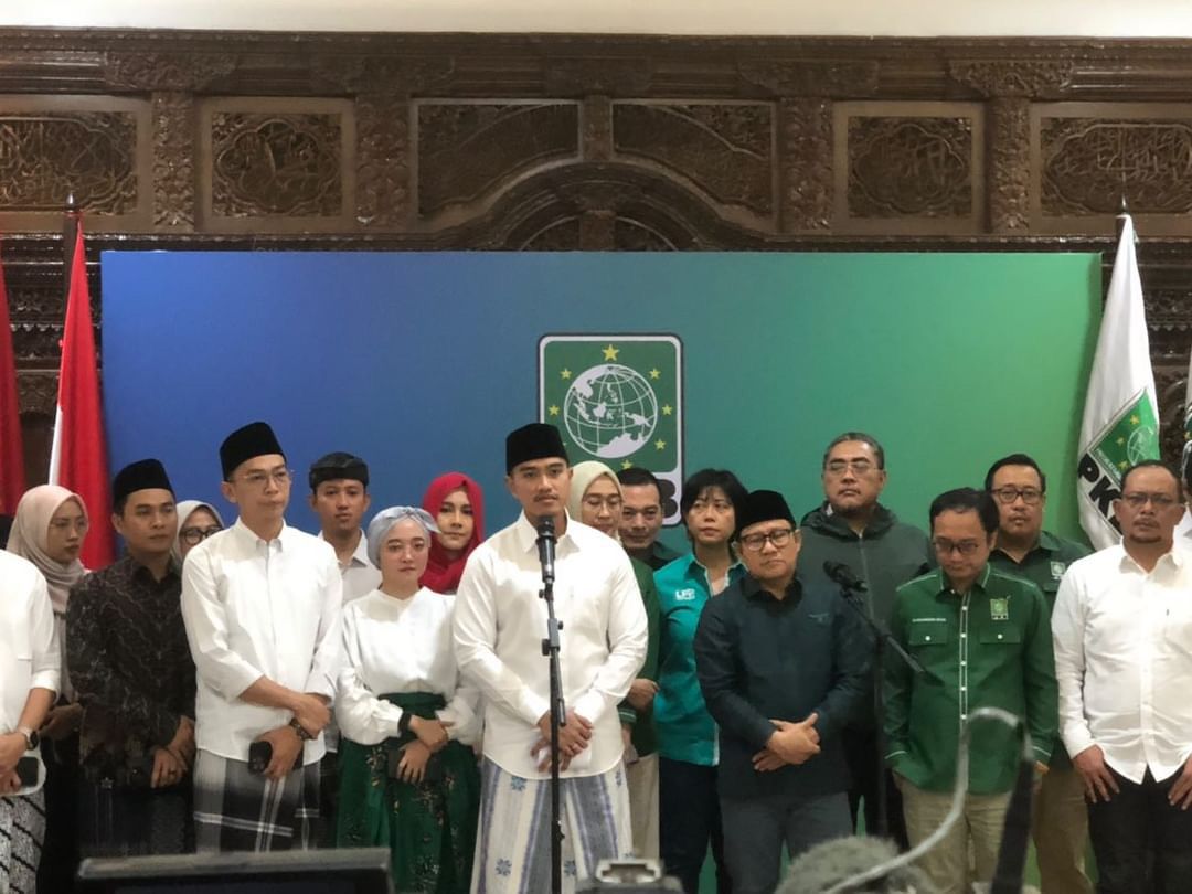 Ketua Umum PSI Kaesang Pangarep Sambangi Markas PKB Bertemu Cak Imin <b>(NTVnews)</b>