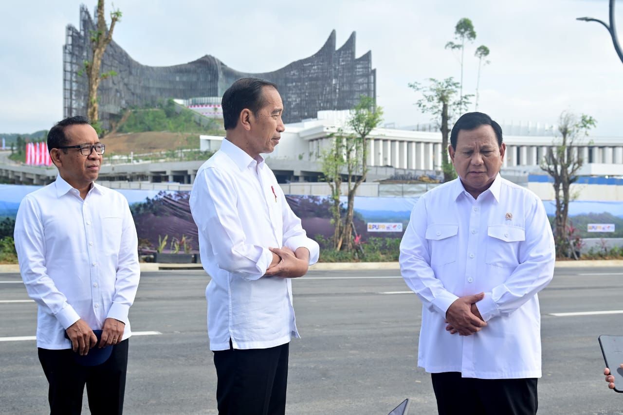 Presiden Jokowi dan Presiden RI terpilih Prabowo Subianto <b>(Dok Istimewa)</b>