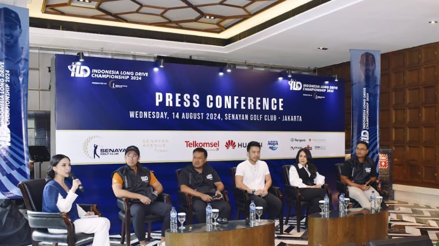 Press Conference Indonesia Long Drive Championship 2024 <b>(Istimewa)</b>