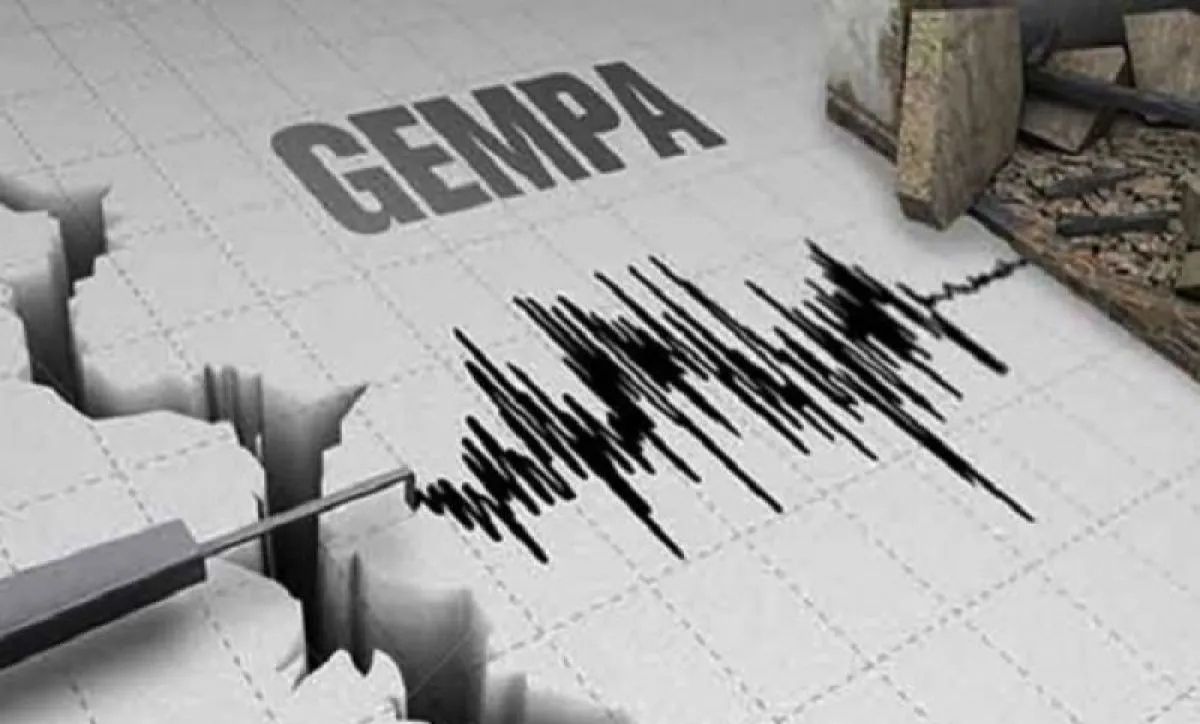 Ilustrasi gempa. (Antara) 