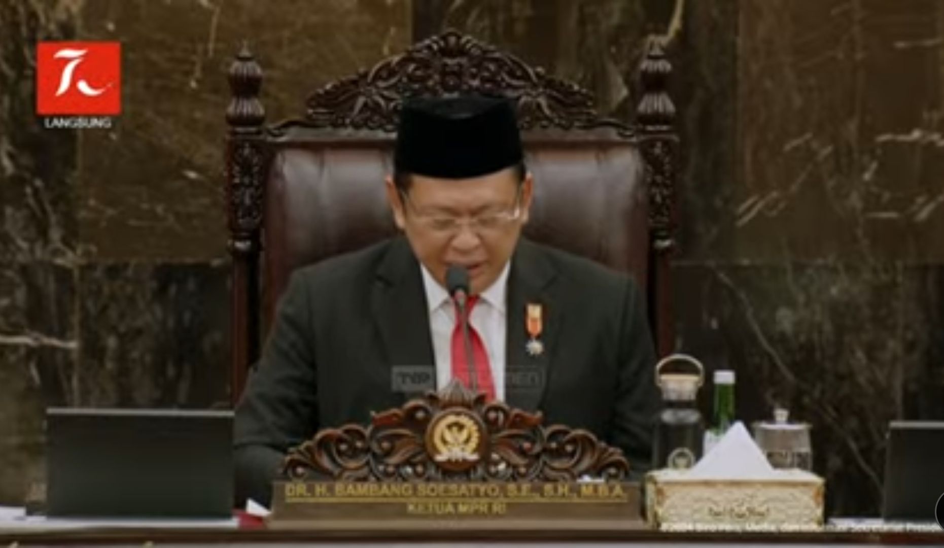 Ketua MPR RI Bambang Soesatyo (Bamsoet). 