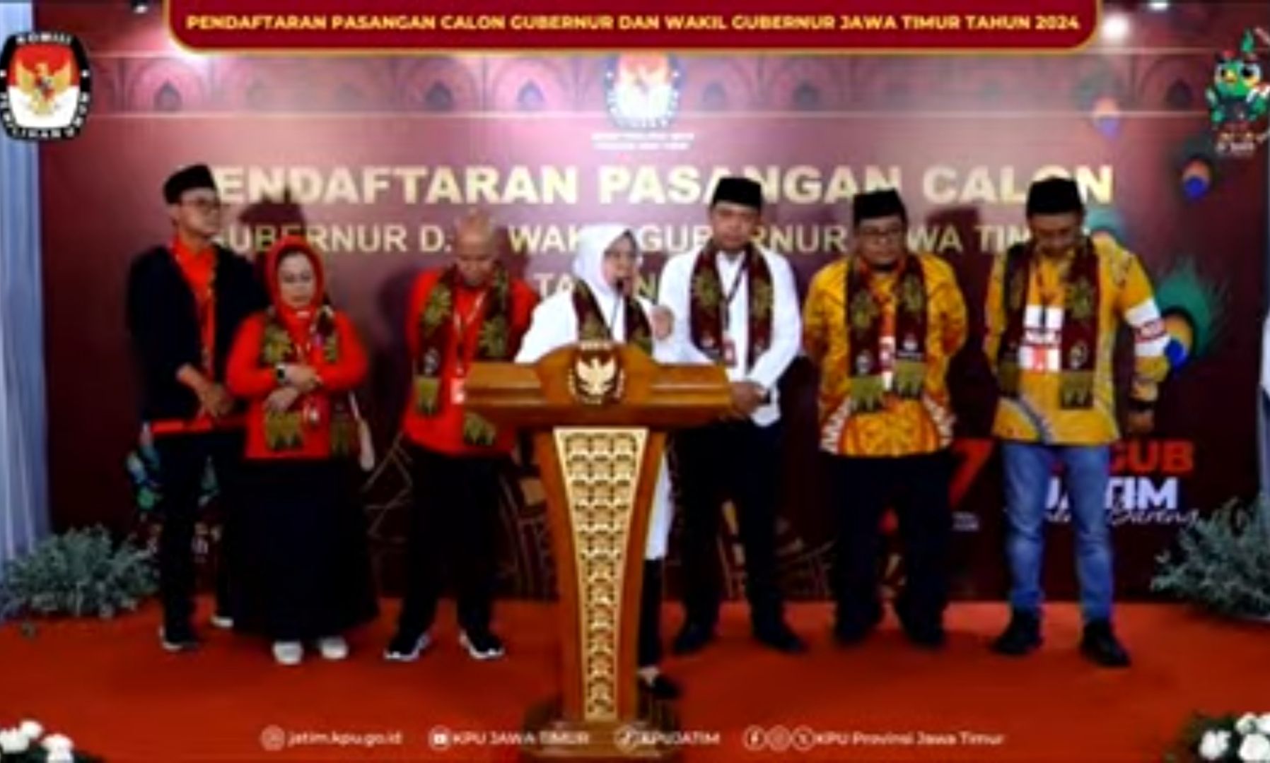 Calon gubernur Jatim Tri Rismaharini. (YouTube) 