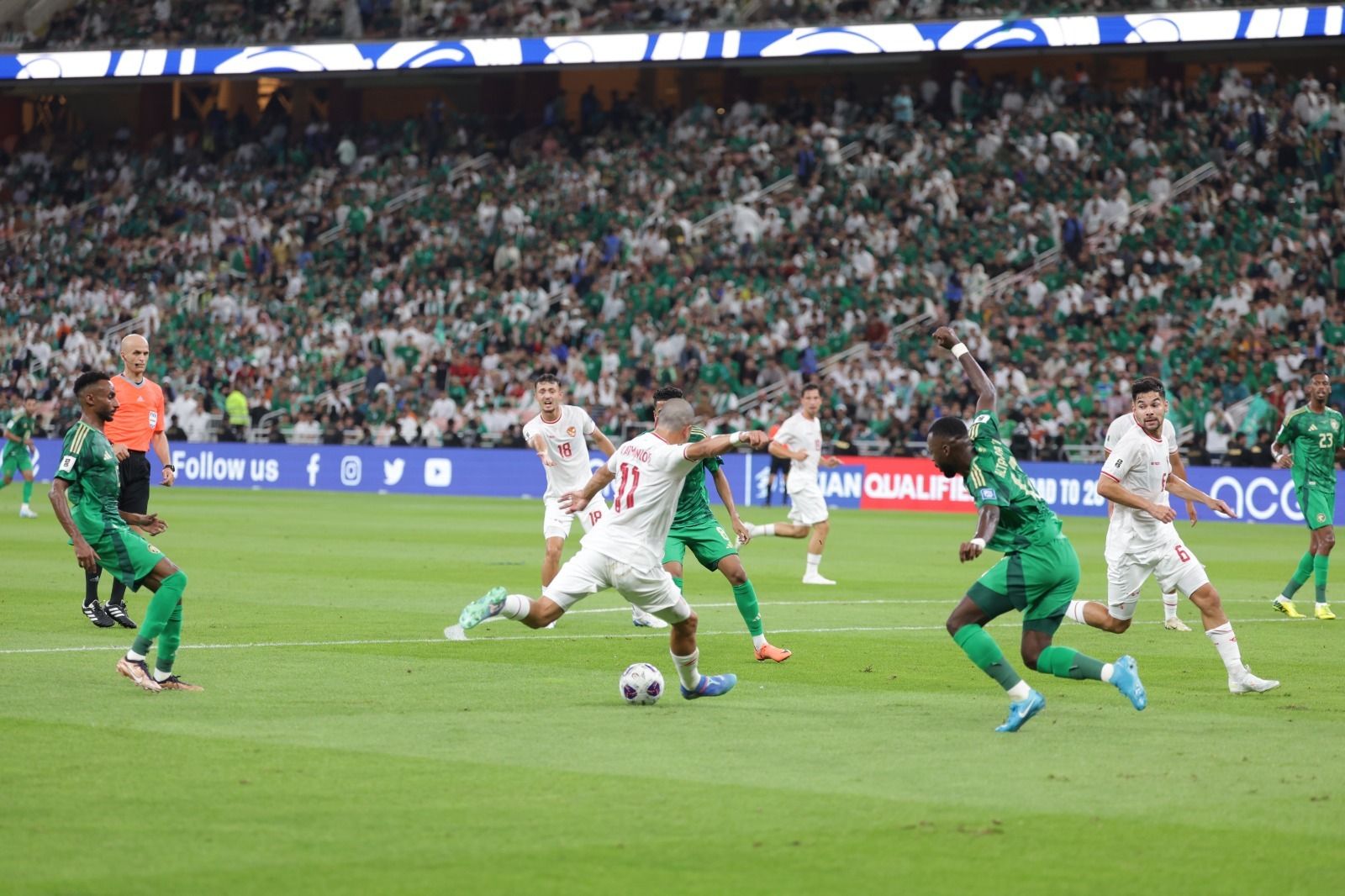 Timnas Indonesia vs Arab saudi di Kualifikasi Piala Dunia 2026. <b>(Dok.Istimewa)</b>