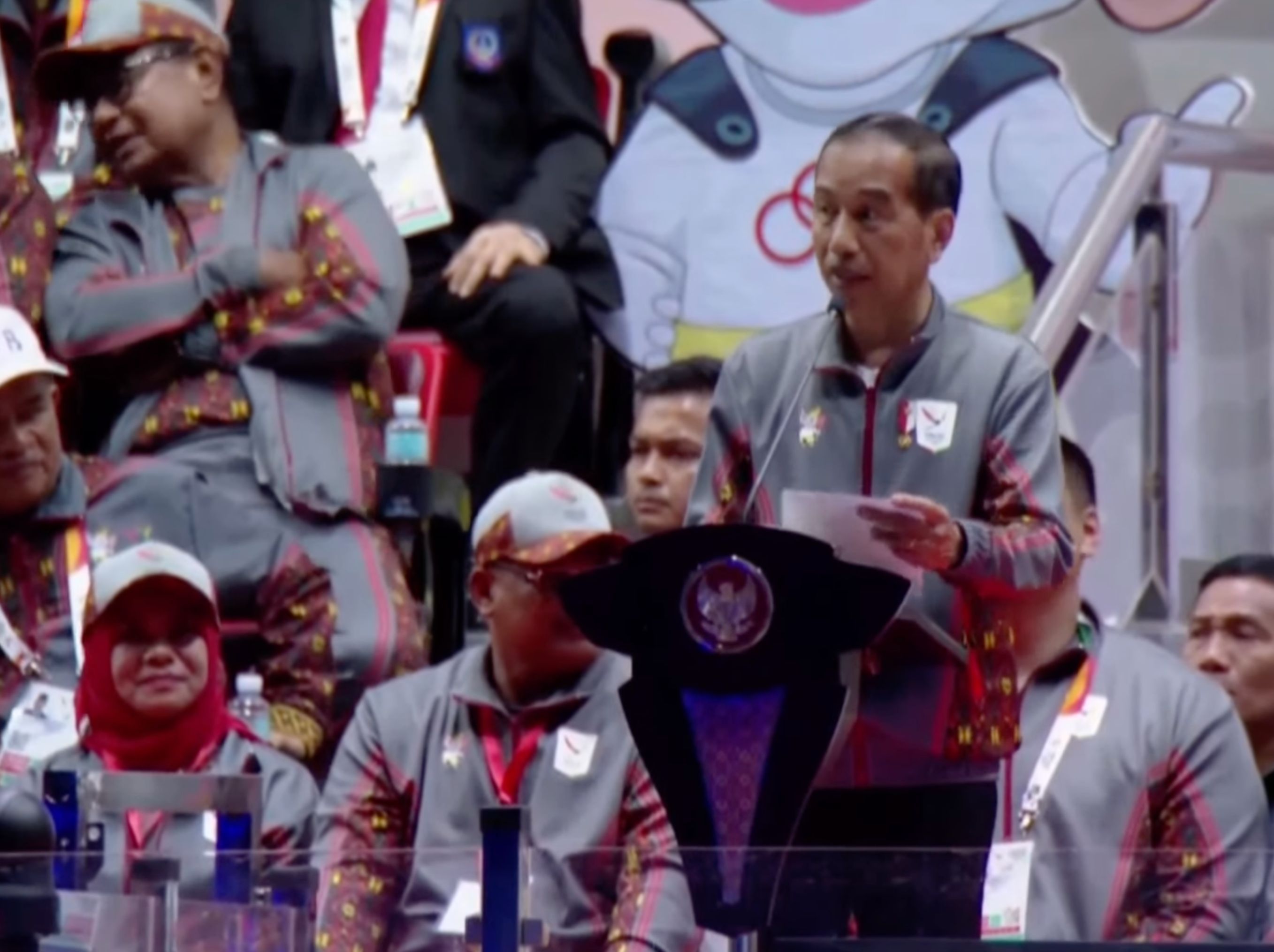 Presiden Jokowi buka PON <b>(Istimewa)</b>