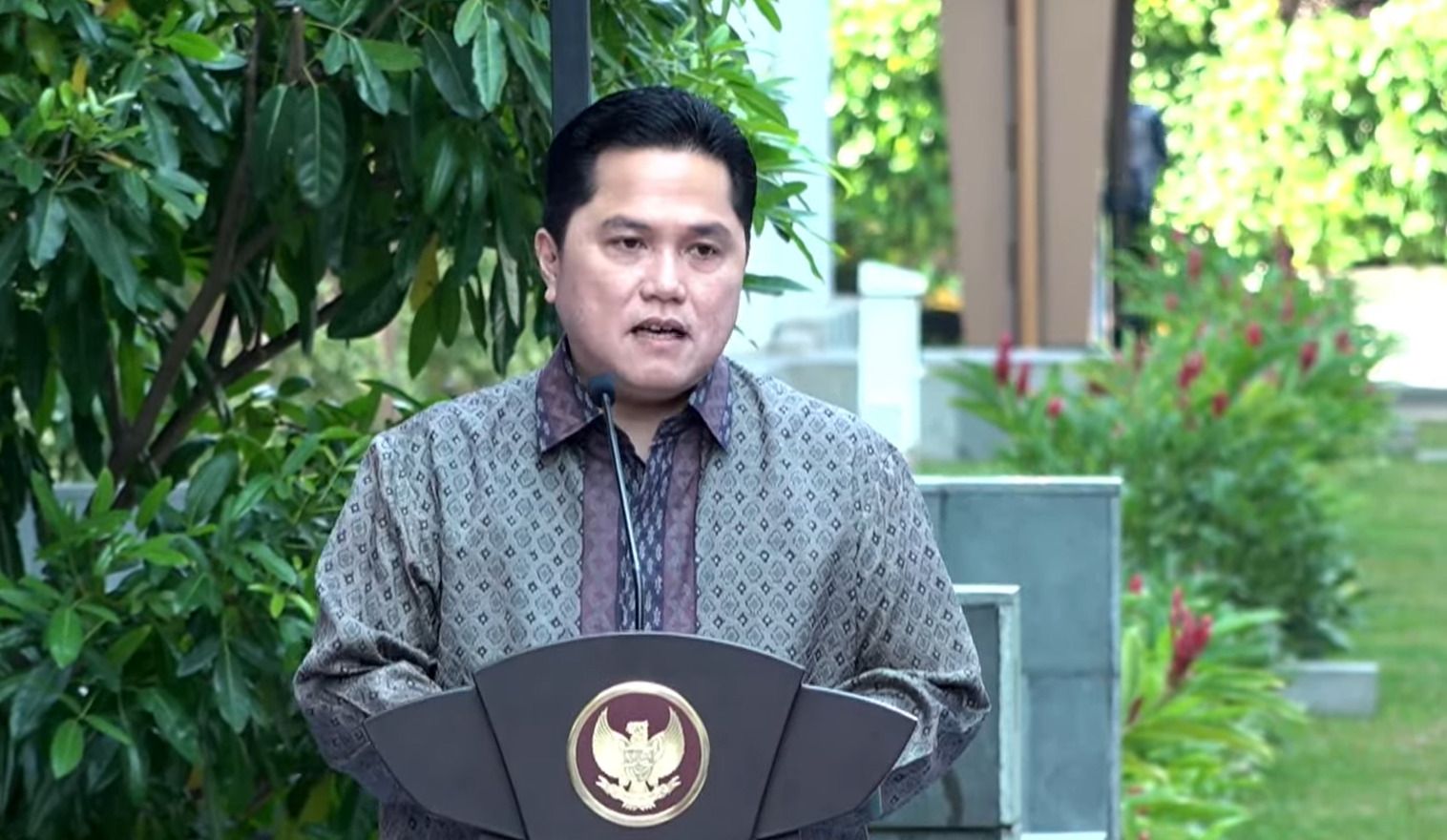 Menteri BUMN Erick Thohir 