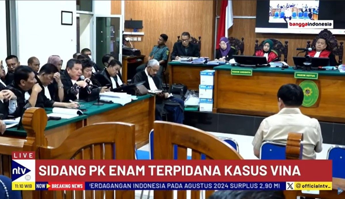 Susno Duadji dihadirkan sebagai saksi ahli dalam lanjutan sidang peninjauan kembali (PK) enam terpidana kasus Vina dan Eky di Pengadilan Negeri Cirebon, Jawa Barat, Rabu, 18 September 2024. 