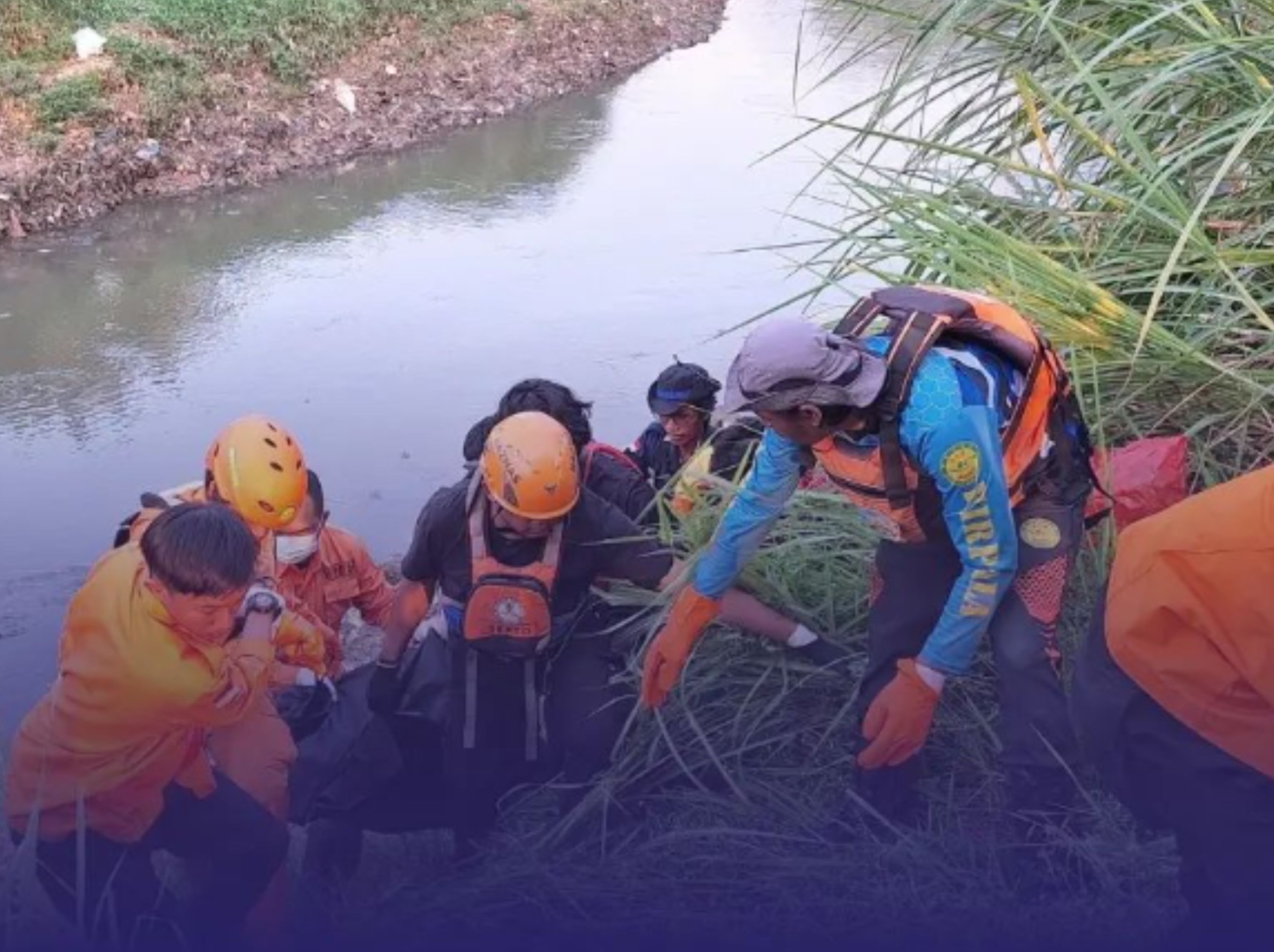 pria yang tewas di Kali Bekasi <b>(Instagram Bekasi 24jam)</b>