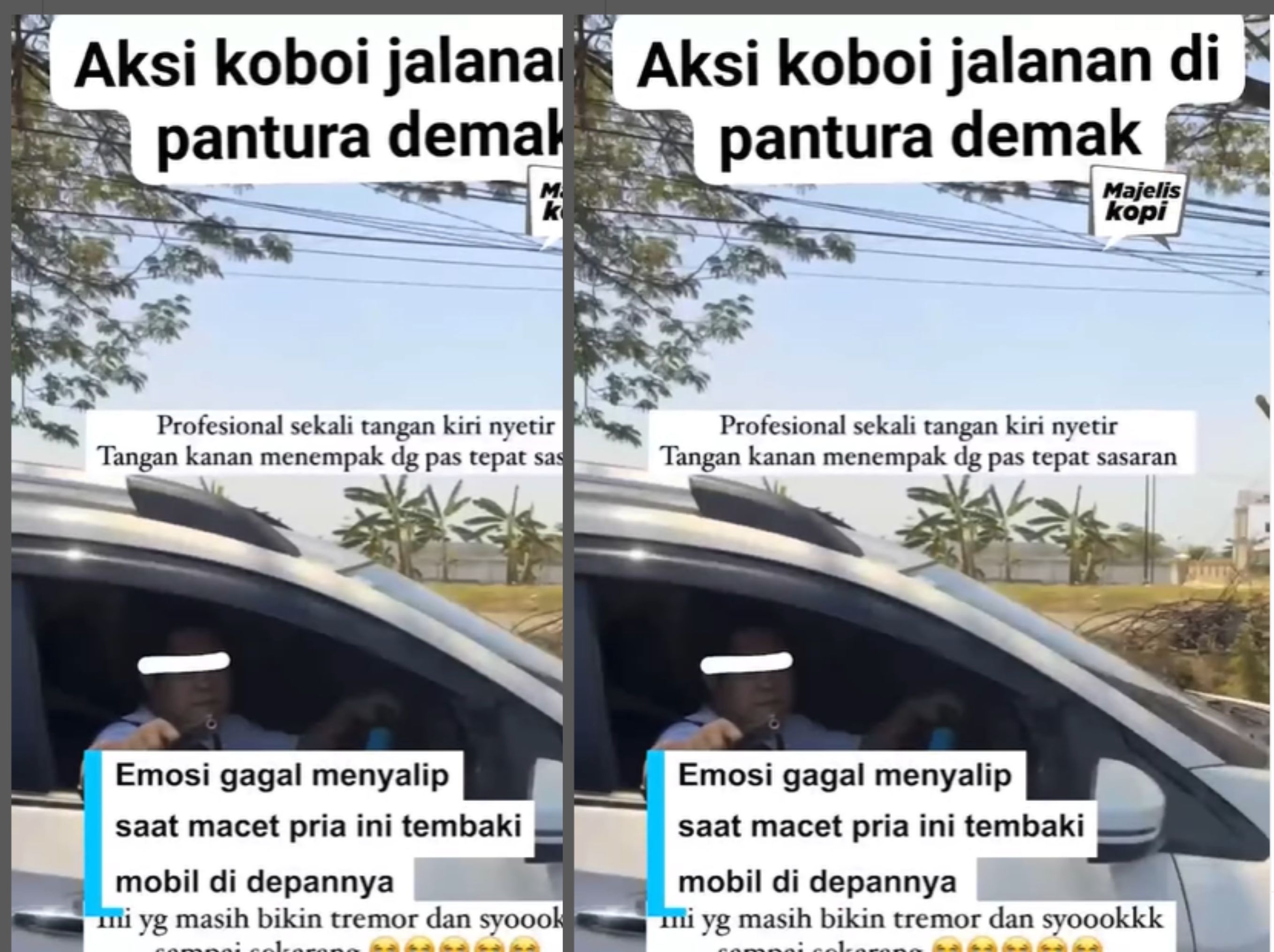 Aksi koboy jalanan <b>(Instagram jktnews)</b>