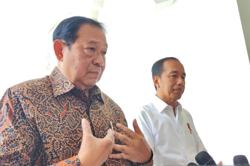 SBY dan Presiden Joko Widodo. <b>(Dok.Antara)</b>