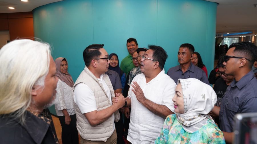 Rano Karno dan Ridwan Kamil <b>(Dok.Istimewa)</b>