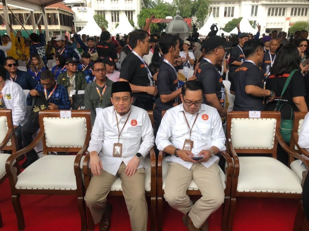 Pasangan Calon Nomor Urur 1, Ridwan Kamil-Suswono <b>(NTvnews.id)</b>