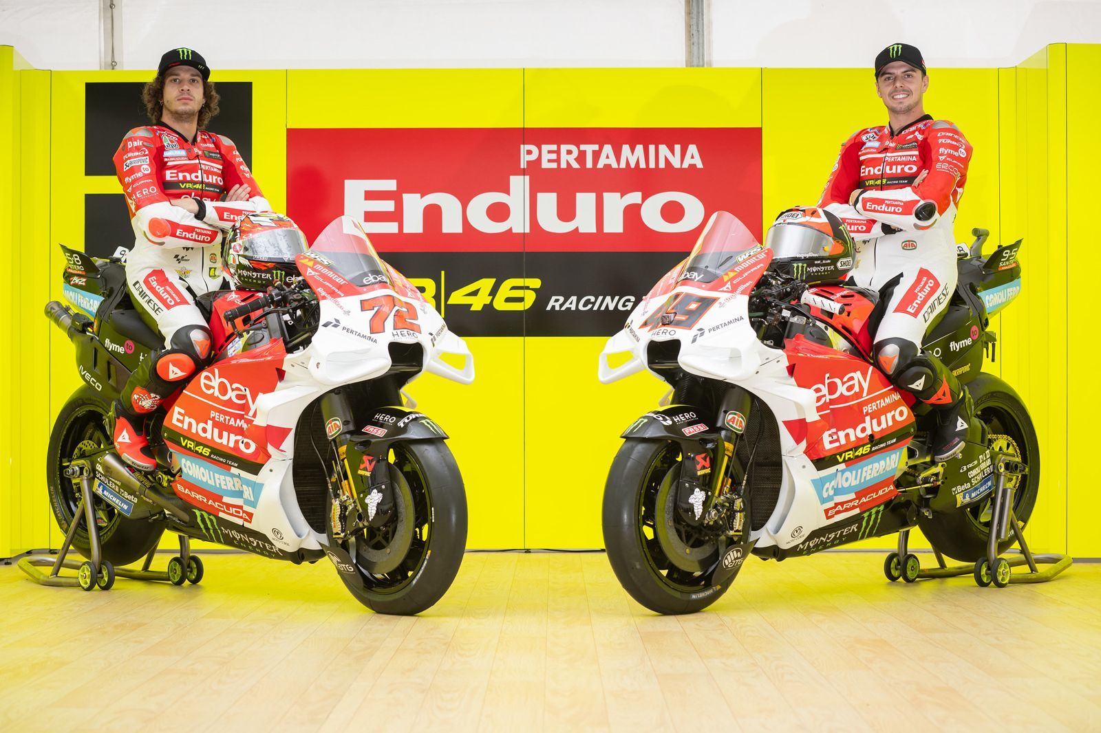 Pertamina Enduro VR46 Racing Team Luncurkan Livery Baru Edisi Khusus Pertamina Grand Prix of Indonesia