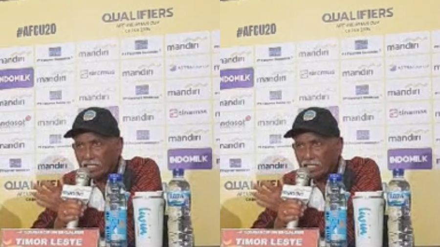 Pelatih Timor Leste U-20, Gopalkrishnan. <b>(Dok.Ntvnews.id)</b>