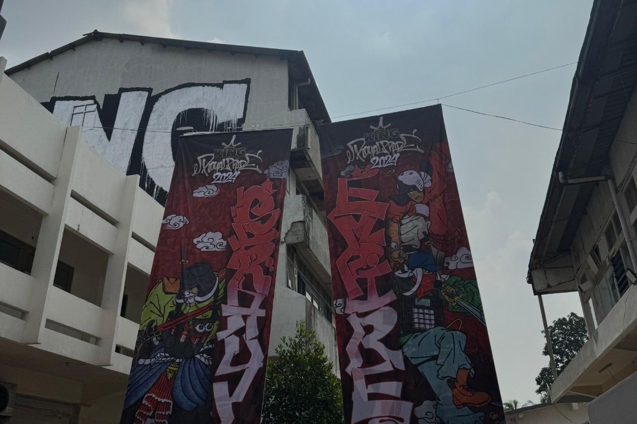 Seniman Mancanegara Hiasi Tembok-tembok PFN Heritage dengan Karya Grafiti <b>(Istimewa)</b>